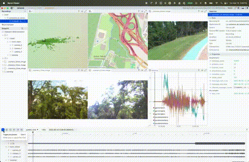 MCAP example in Rerun